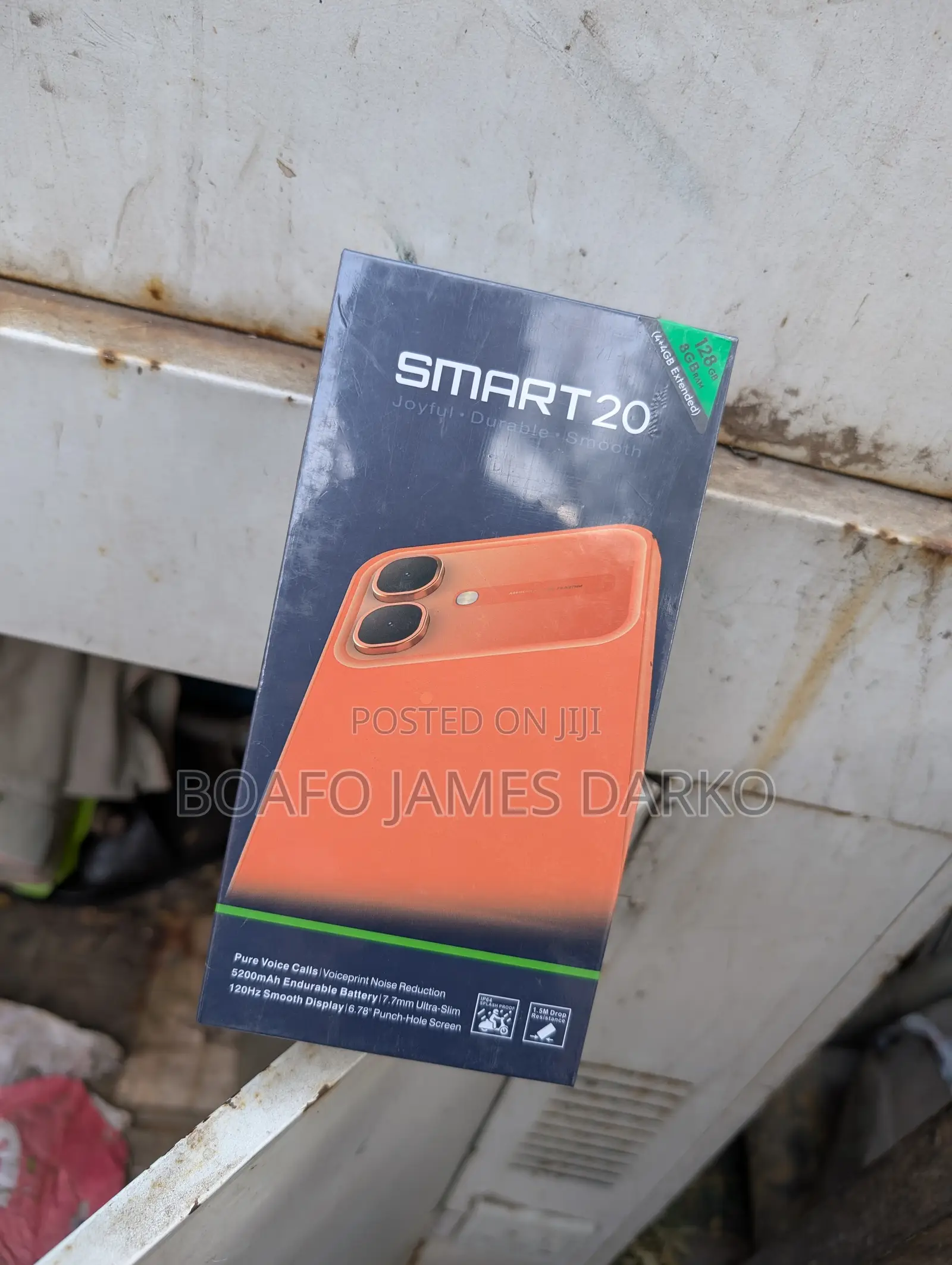 New Infinix Smart 20 128 GB Black