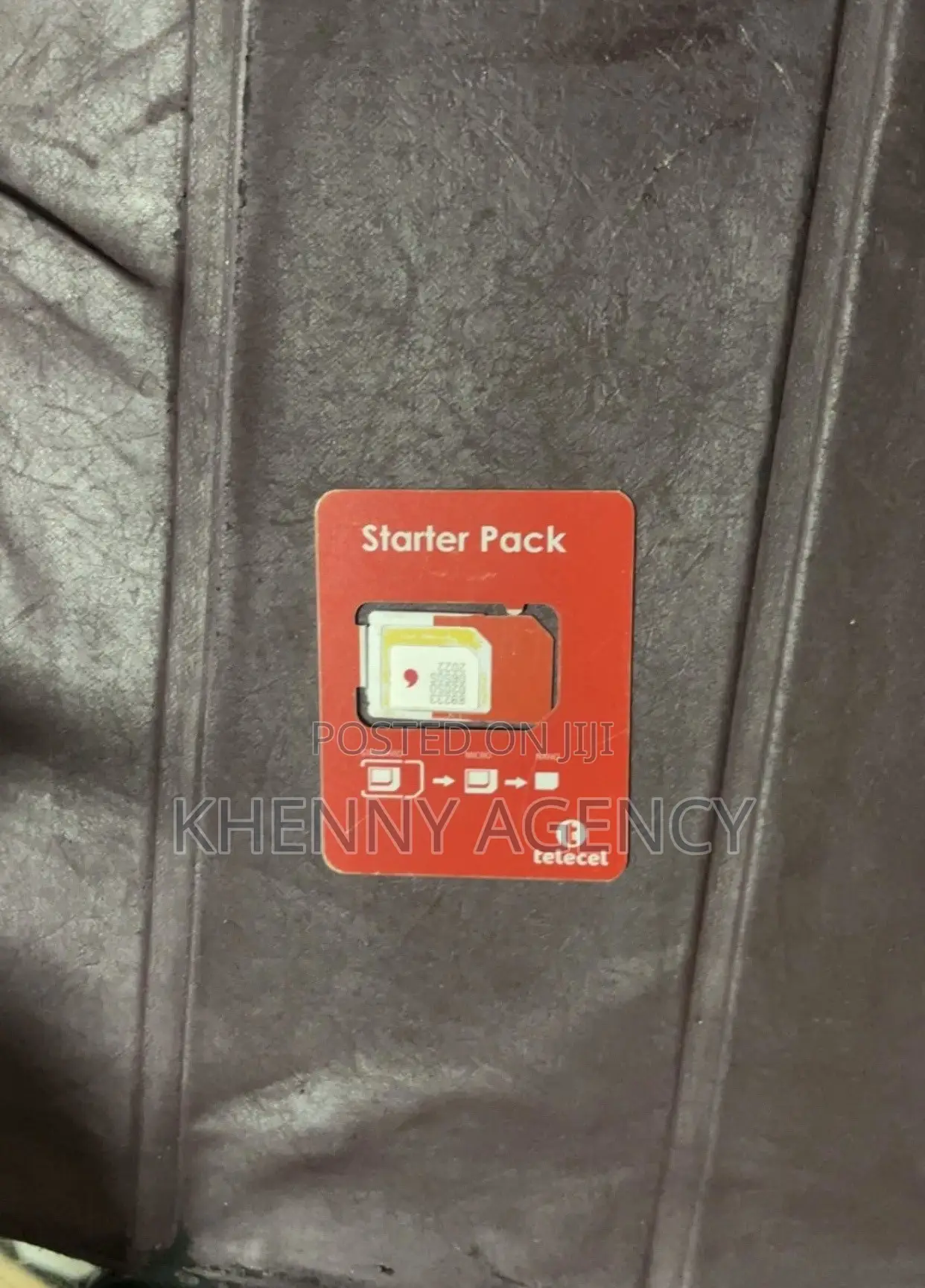 1 Year Old Telecel Agent Sim Card for Sale