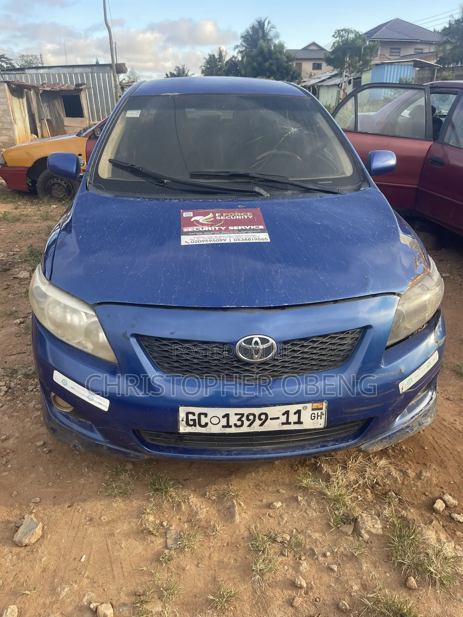 Toyota Corolla 2009 Blue