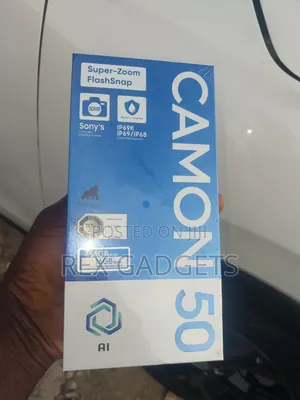 New Tecno Camon 50 256 GB Gray