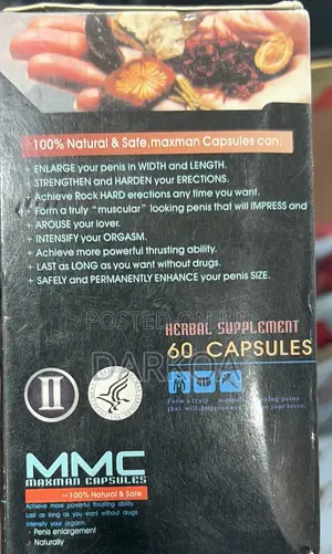Maxman Penis Herbal Enlargement Capsules