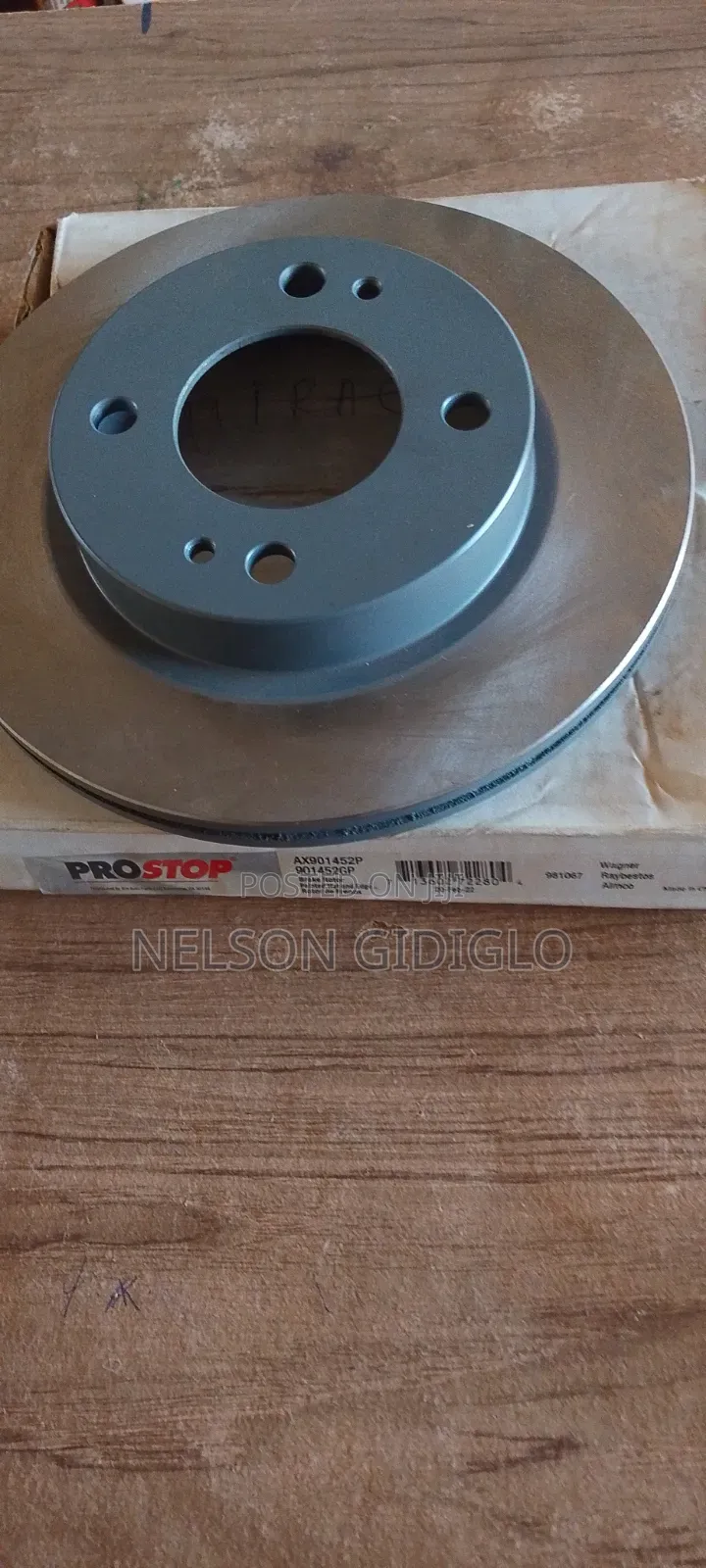 Mirage Front Brake Disc