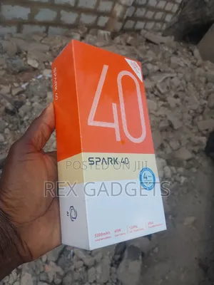 New Tecno Spark 40 256 GB Gray