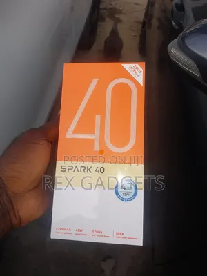 New Tecno Spark 40 256 GB Gray