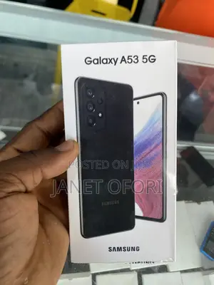 New Samsung Galaxy A53 5G 128 GB Black