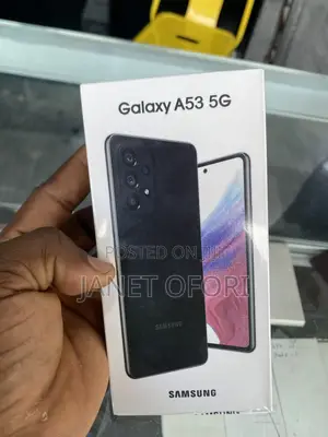 New Samsung Galaxy A53 5G 128 GB Black
