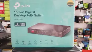 Tp Link 10 Port Gigabit Desktop POE+ Switch/Tl-Sg1210p