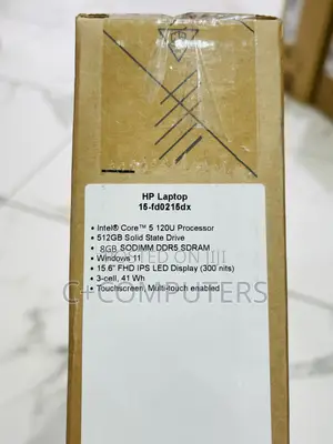 New Laptop HP 15 8GB Intel Core i5 SSD 512GB