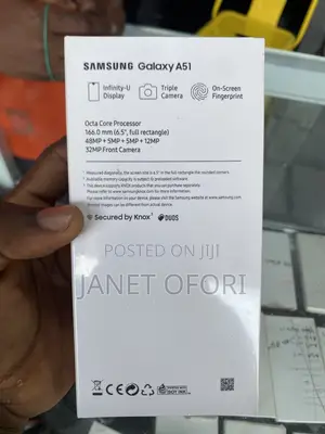 New Samsung Galaxy A51 64 GB Black