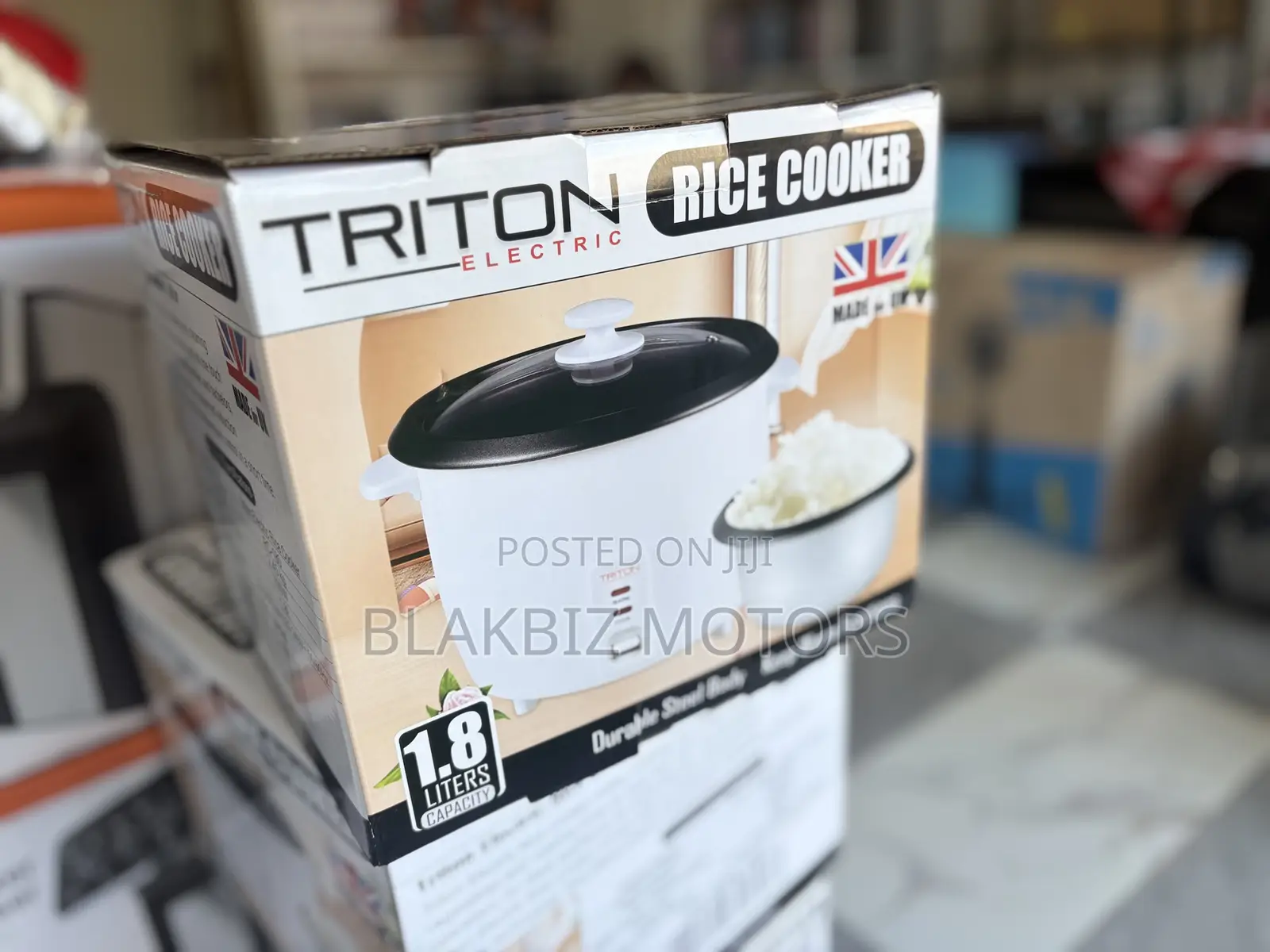 Triton Electric 1.8 Litre Rice Cooker