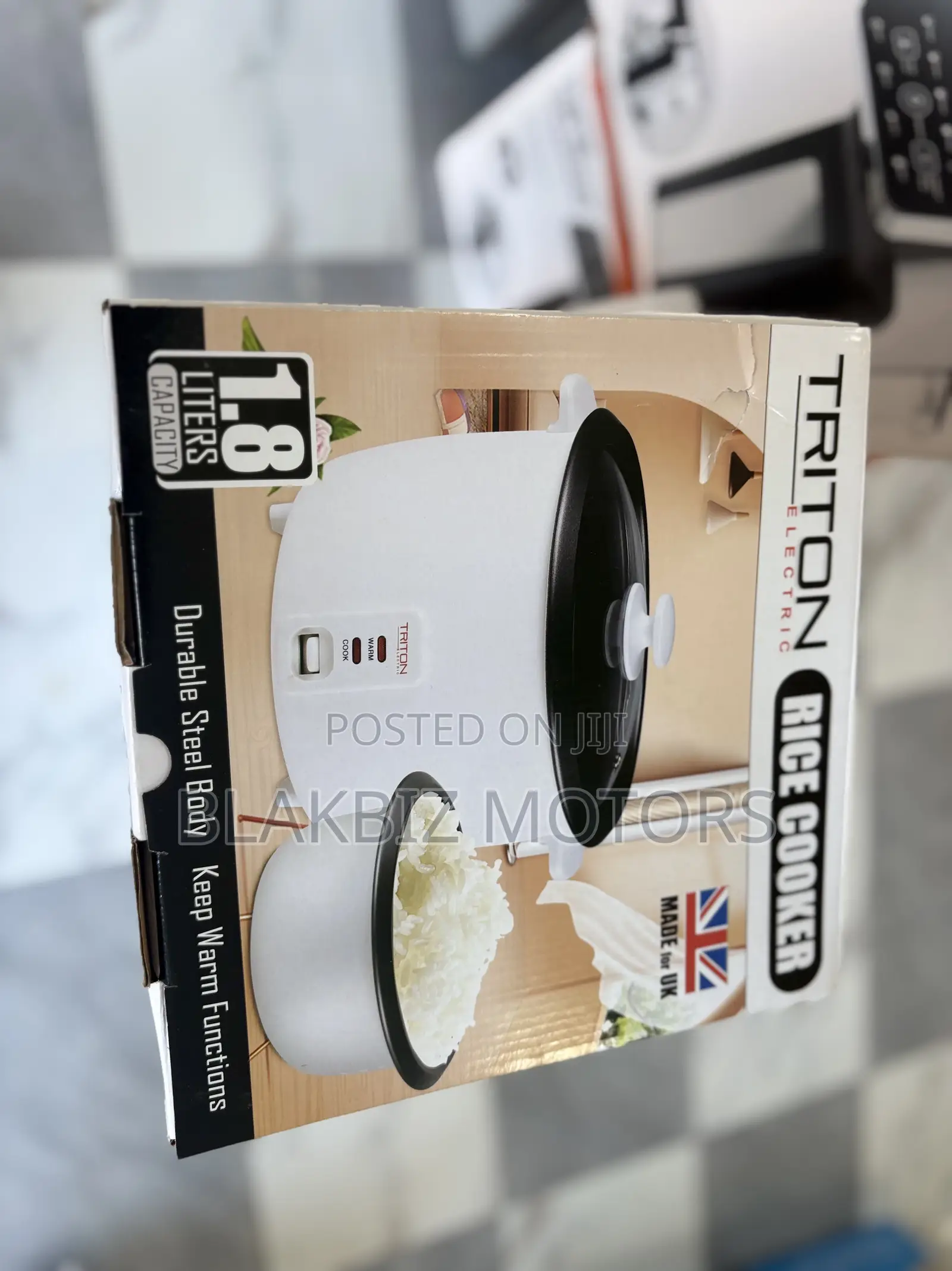 Triton Electric 1.8 Litre Rice Cooker