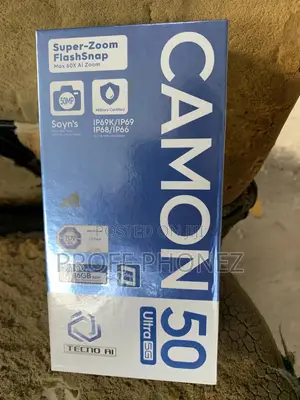 New Tecno Camon 50 Ultra 512 GB Black