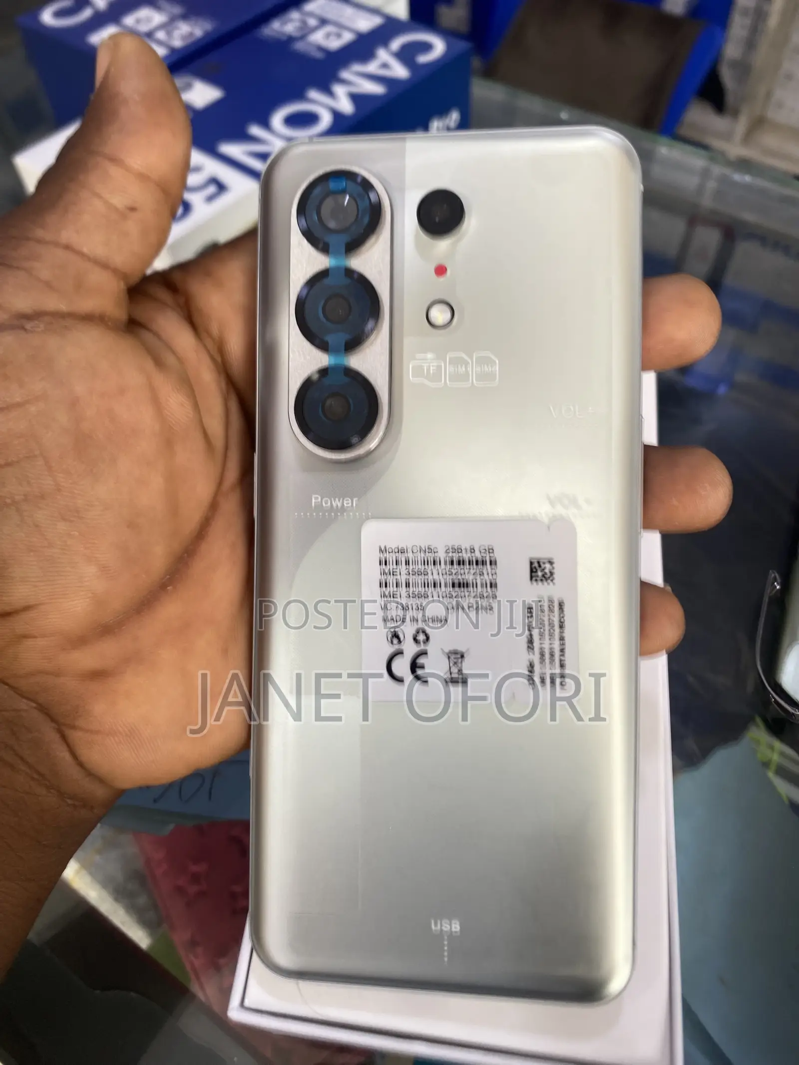 New Tecno Camon 50 Pro 256 GB Gray