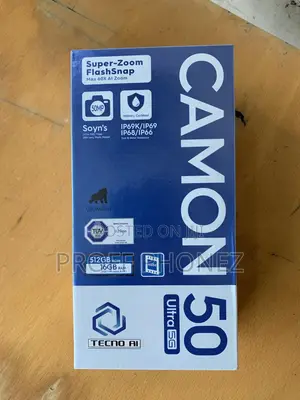 New Tecno Camon 50 Ultra 512 GB Black