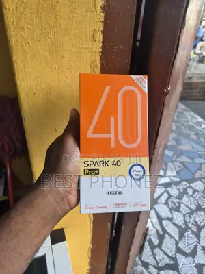 New Tecno Spark 40 Pro+ 256 GB Black