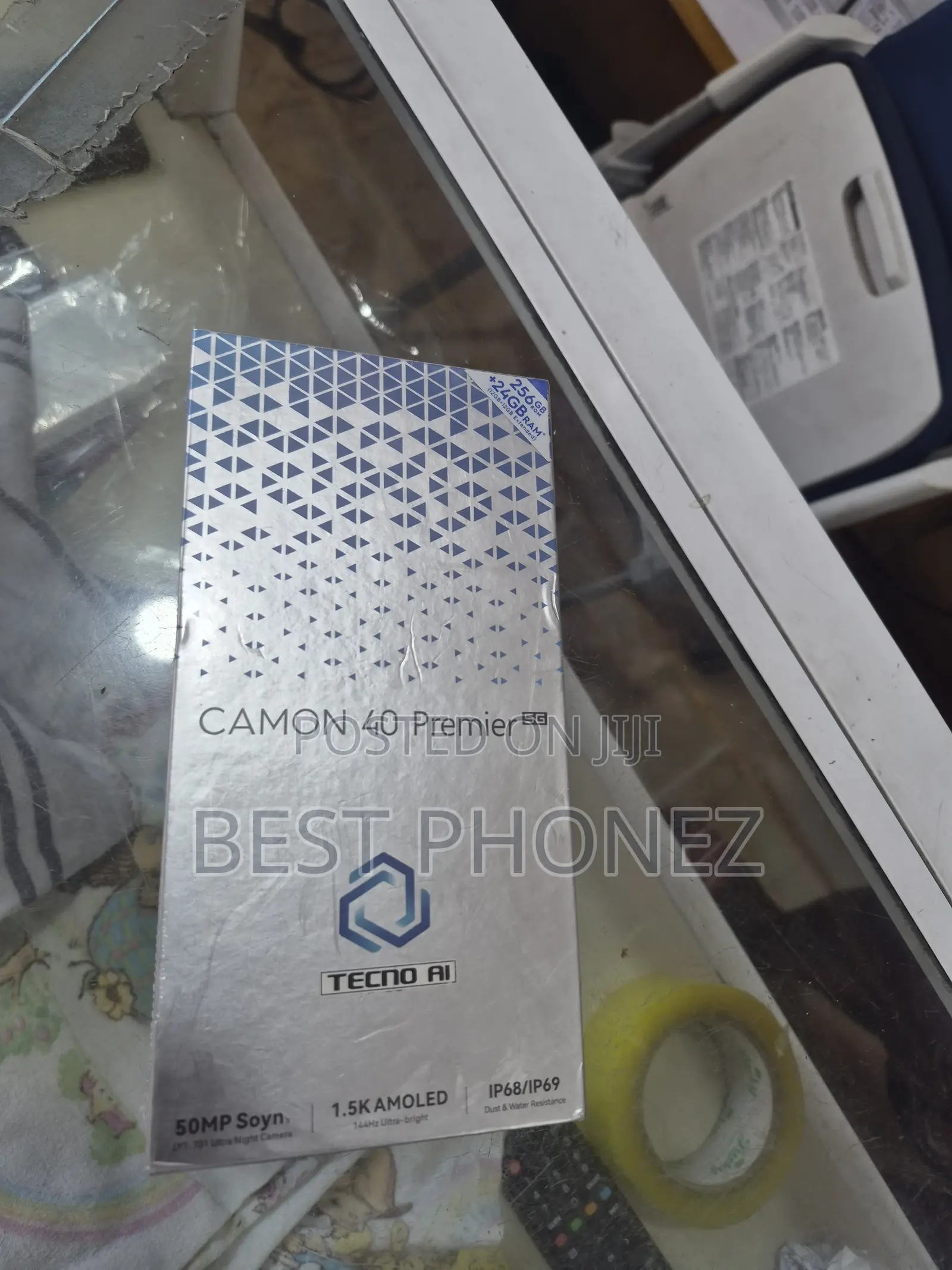 New Tecno Camon 40 Premier 5G 256 GB Black