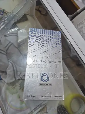 New Tecno Camon 40 Premier 5G 256 GB Black