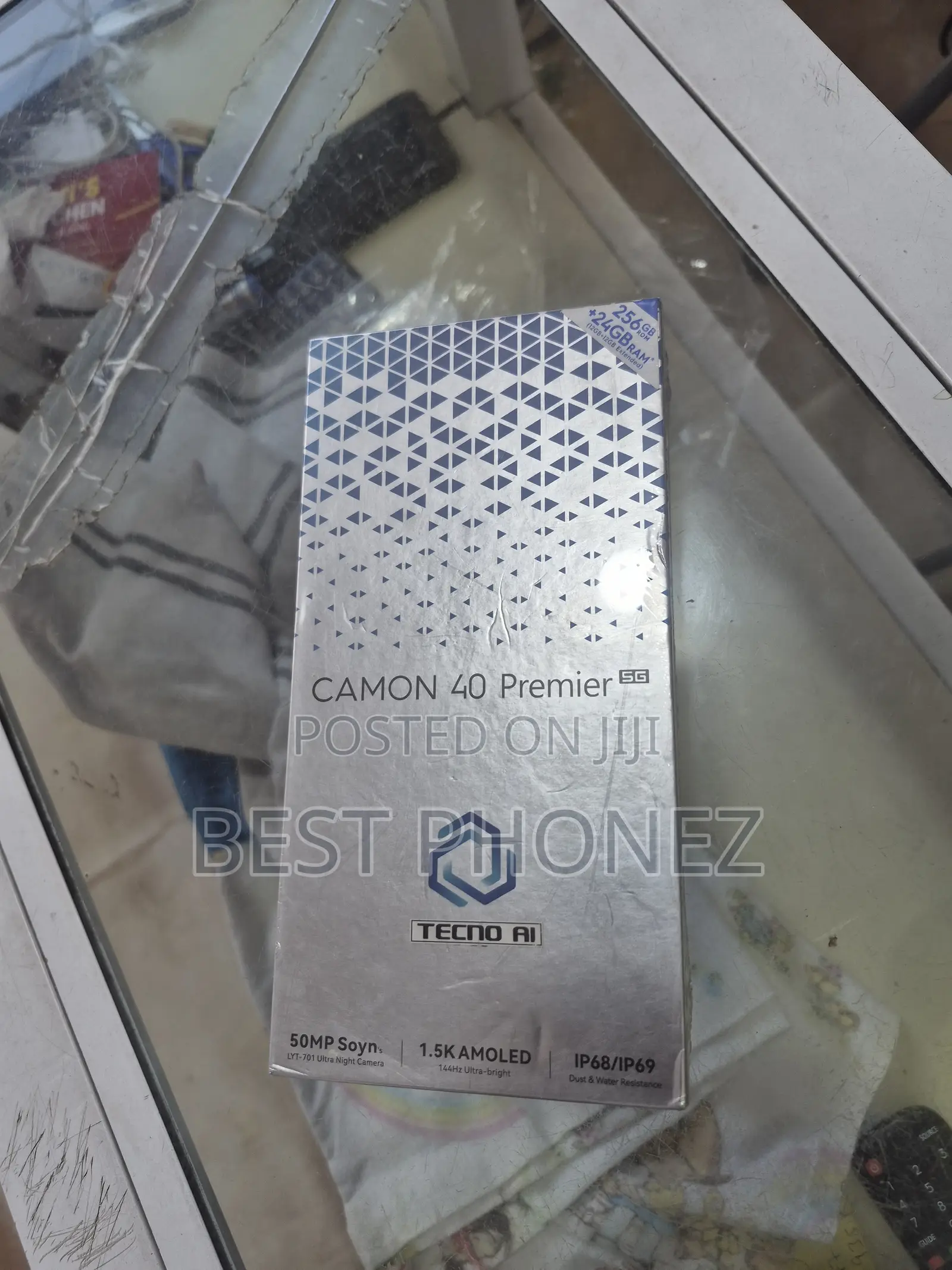 New Tecno Camon 40 Premier 5G 256 GB Black