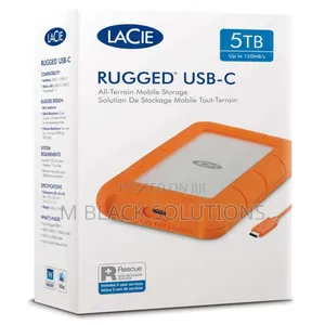 LaCie Rugged USB-C 5TB External