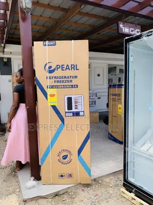 Purchase the New Double Door Fridge 309L Pearl Black