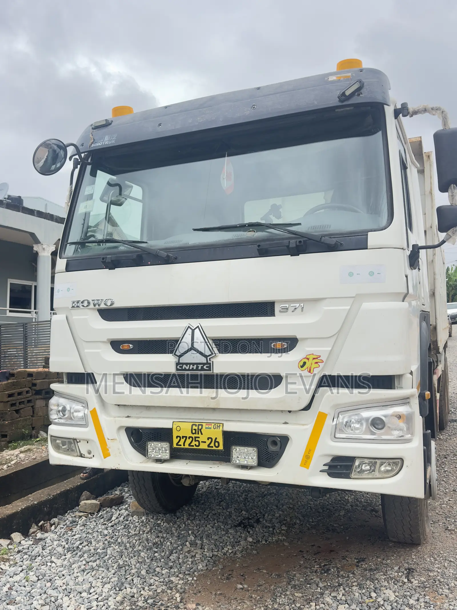 Howo 371 Tipper Truck