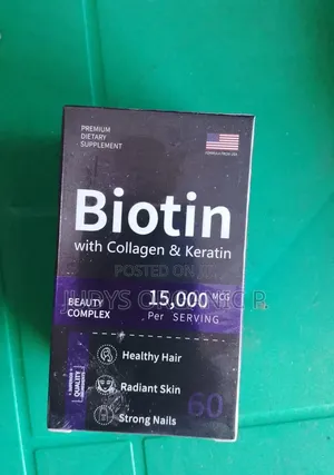 Biotin Capsules(60 Caps)