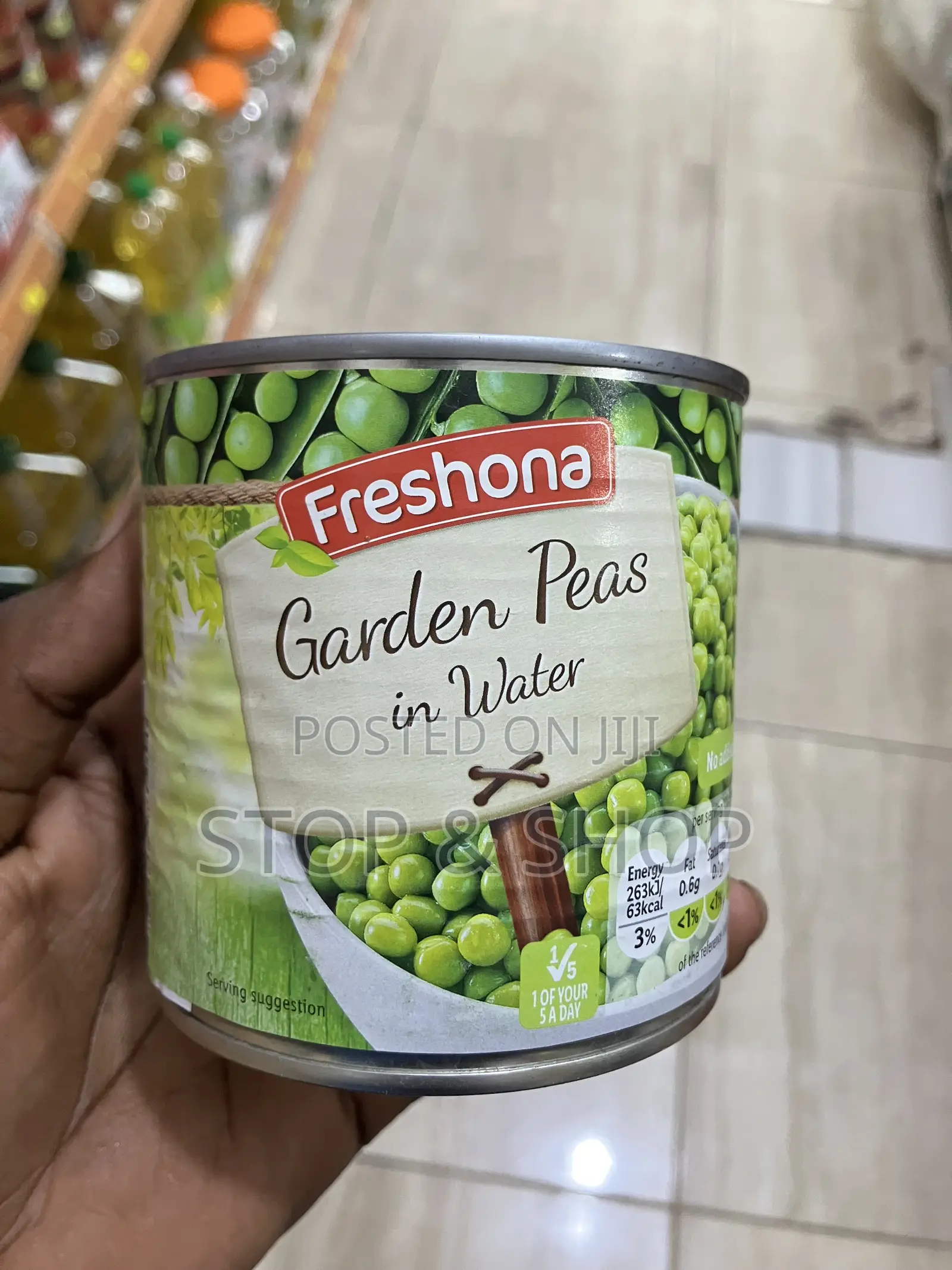 Freshona Garden Peas in Water