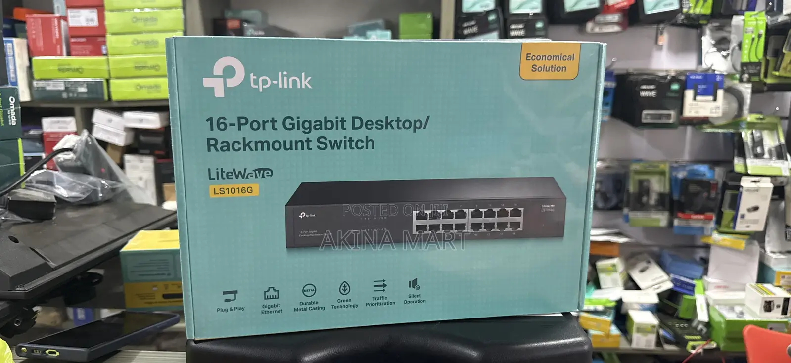 16port Gigabytes Switch Tp Link 16port Gigabit Switch
