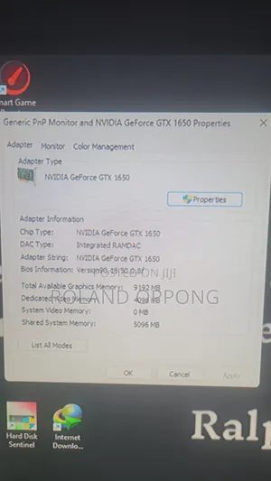 Nvidia GTX 1650 4gb Dual Fan