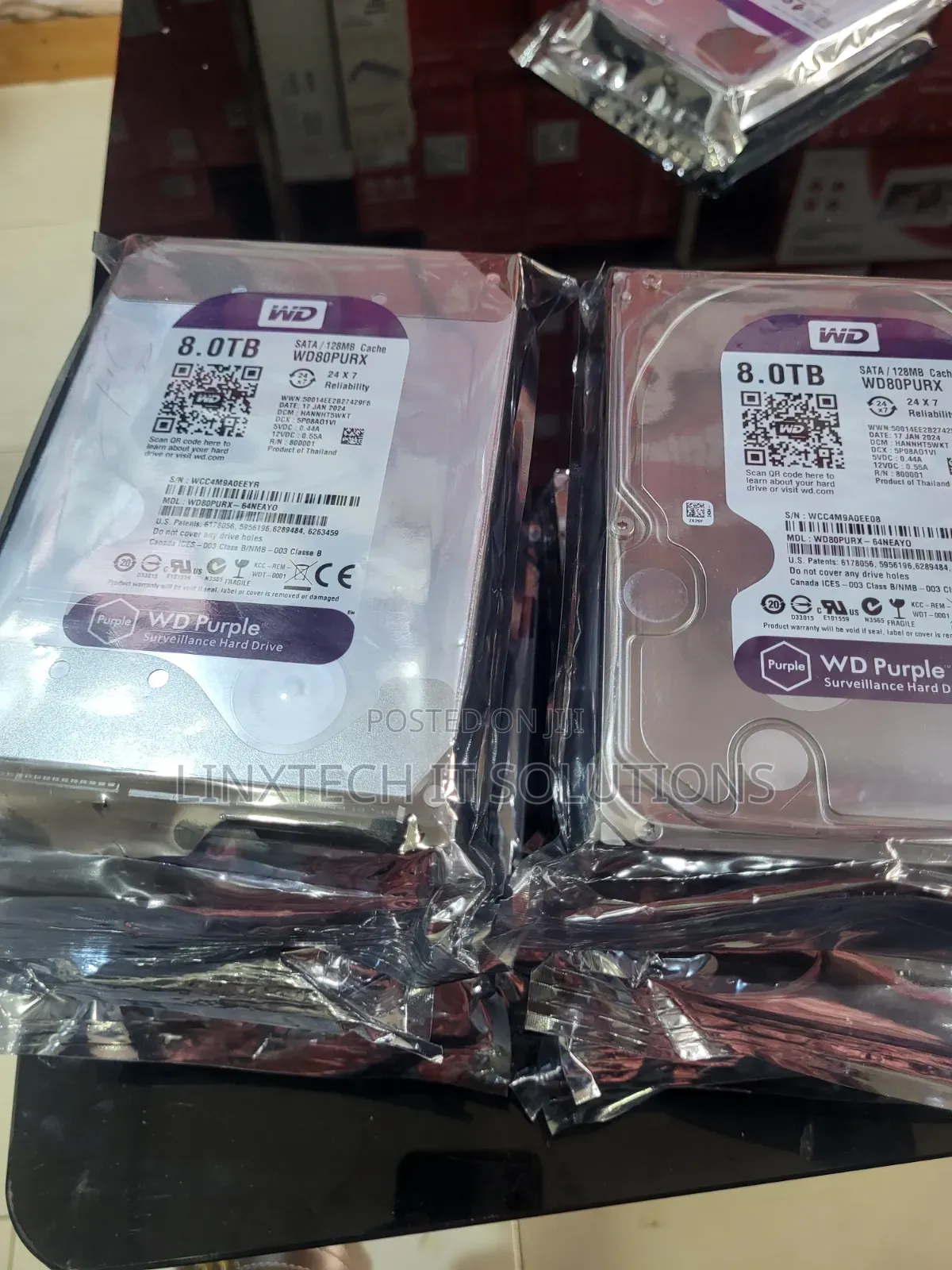 8tb HDD Wd Surveillance Drive