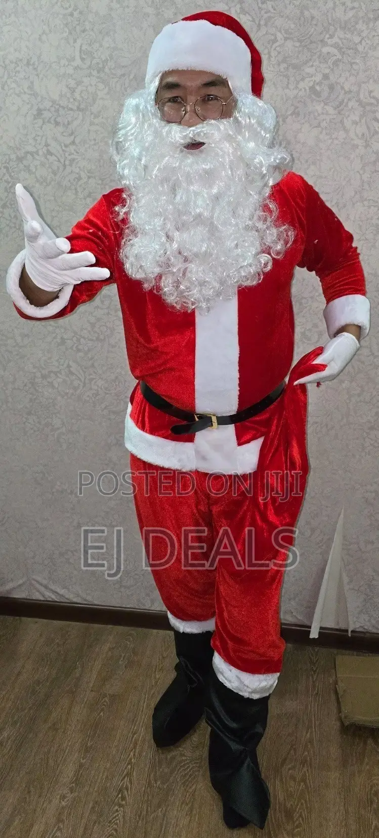 Father Christmas 10 Piece Set Extra Large Size