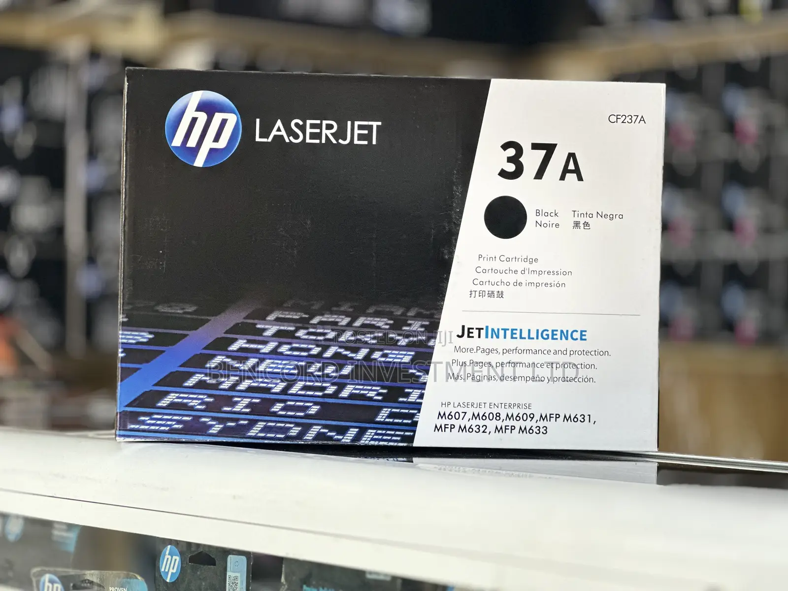 HP 37A Black Toner