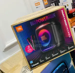 JBL Bass-Line Partybox (Encore 2) Portable Speaker With 2 Mics