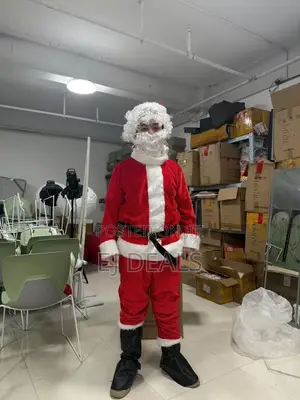 Santa Clasus Costume 7 Piece Set Large,XL