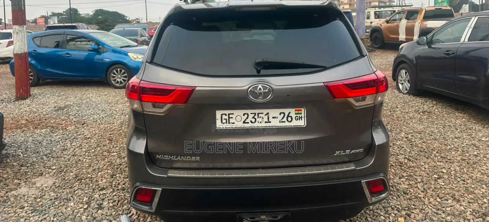 Toyota Highlander 2019 Gray