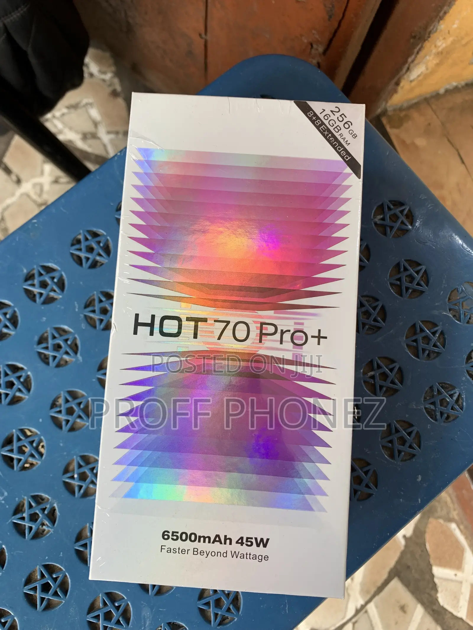 New Infinix Hot 70 Pro 5G+ 256 GB Gray