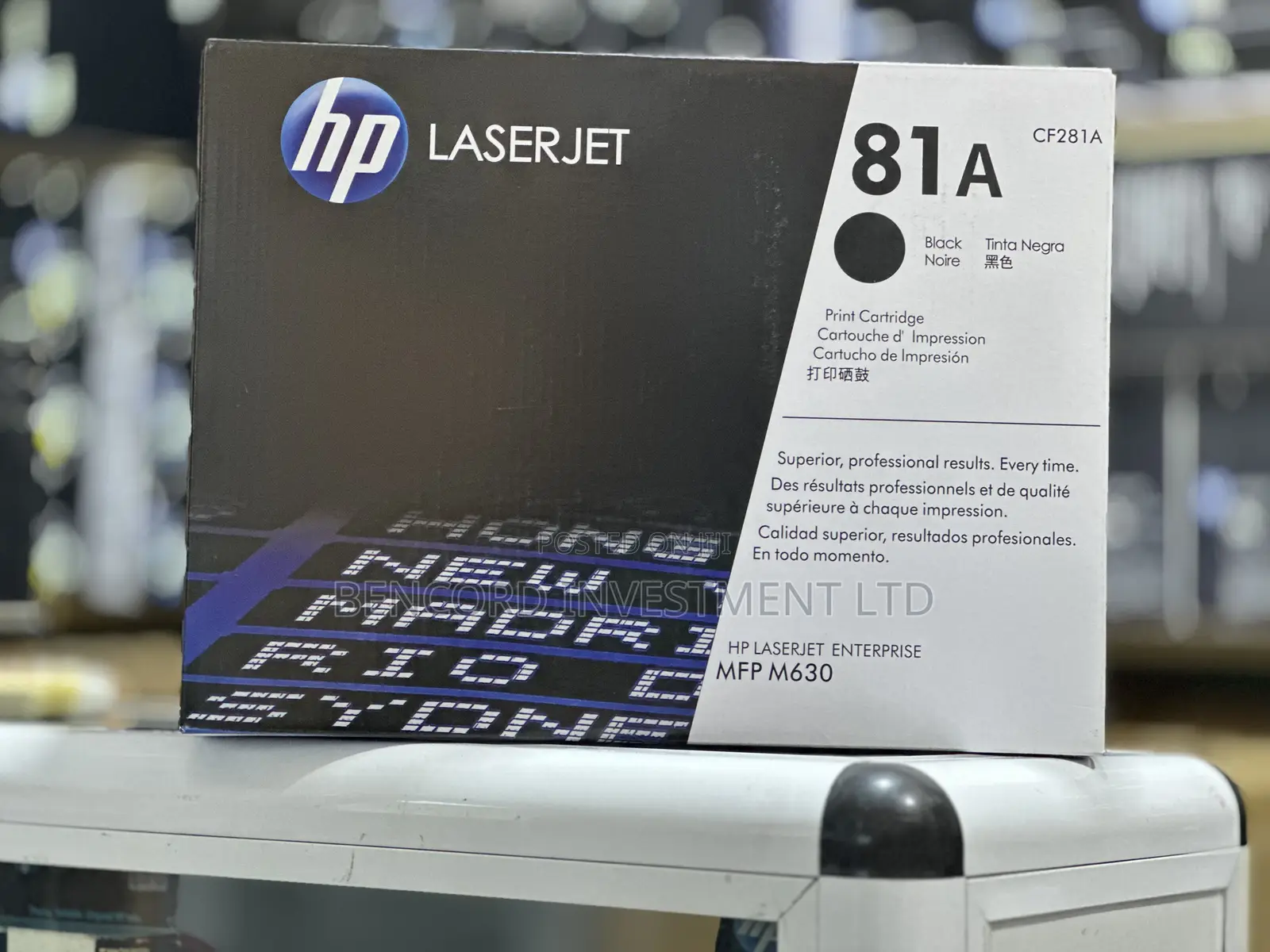 HP 81a Black Toner