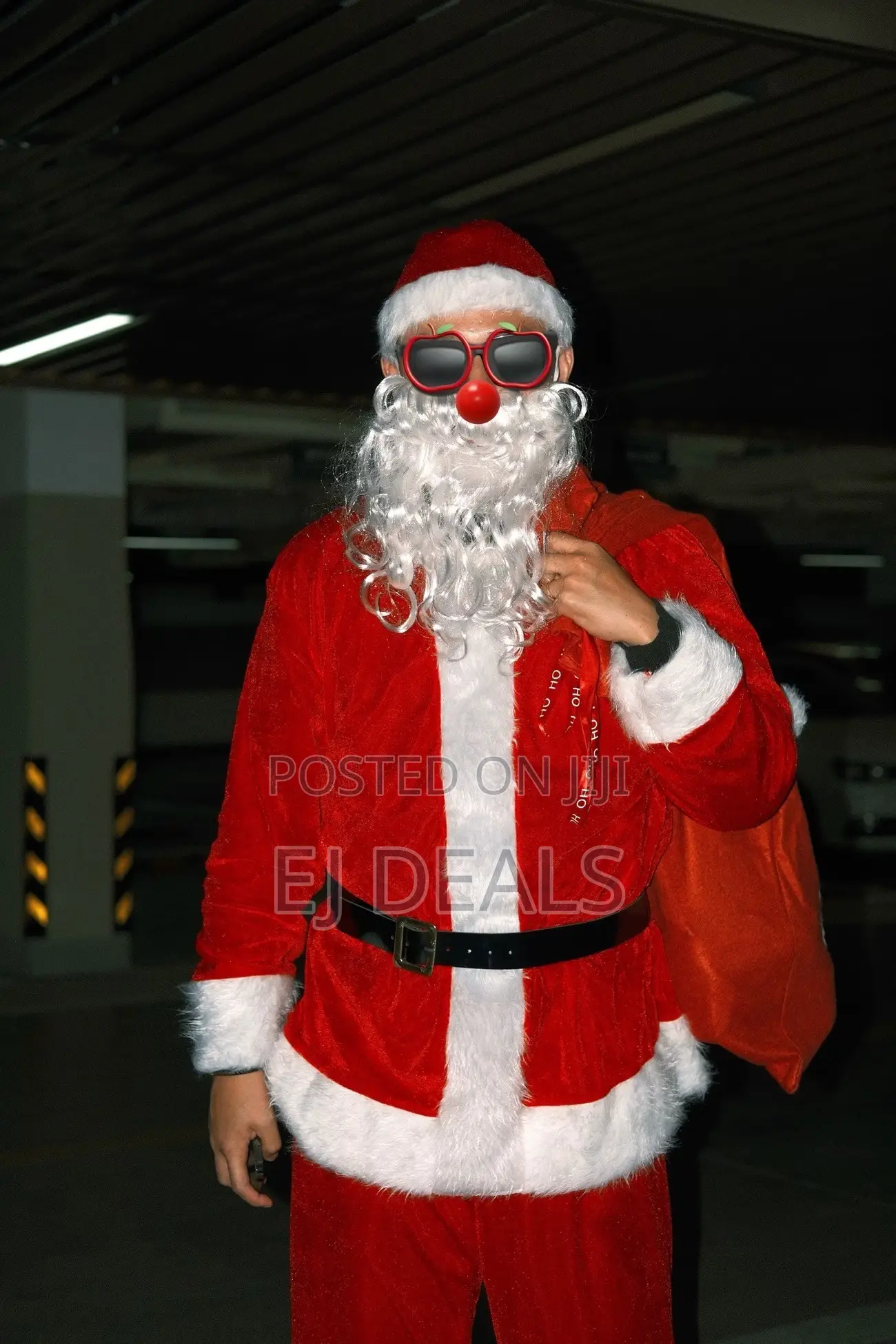 Santa Claus Costume 7 Piece Set