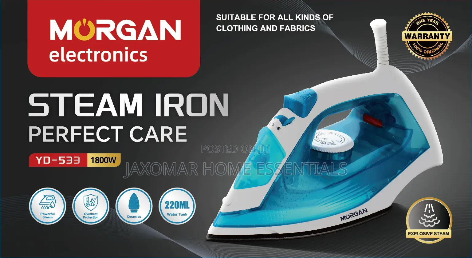 Morgan Steam Iron