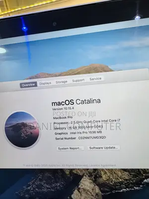 Laptop Apple MacBook Pro 2014 16GB Intel Core i7 SSD 512GB