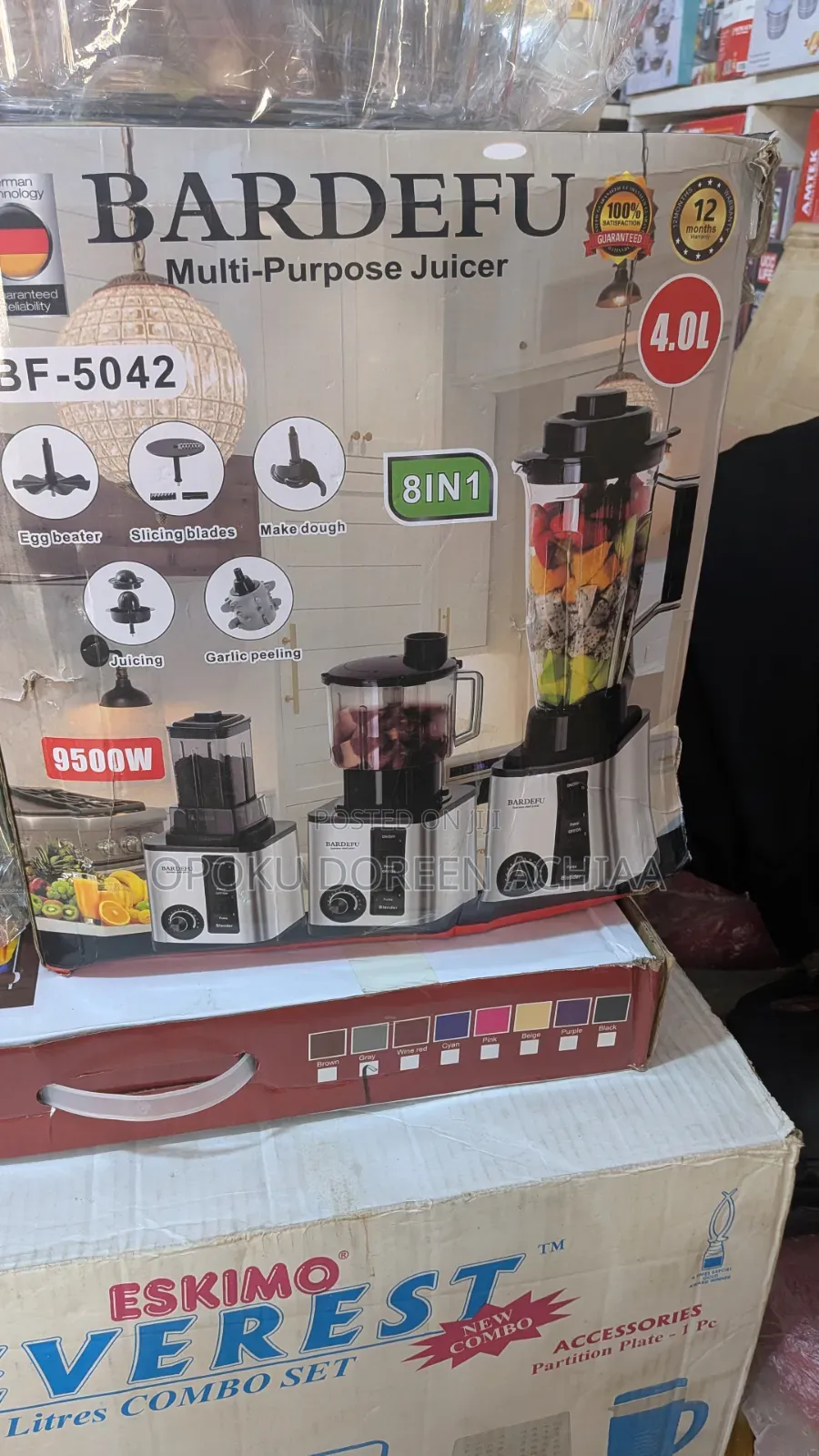 8 in 1 Blender