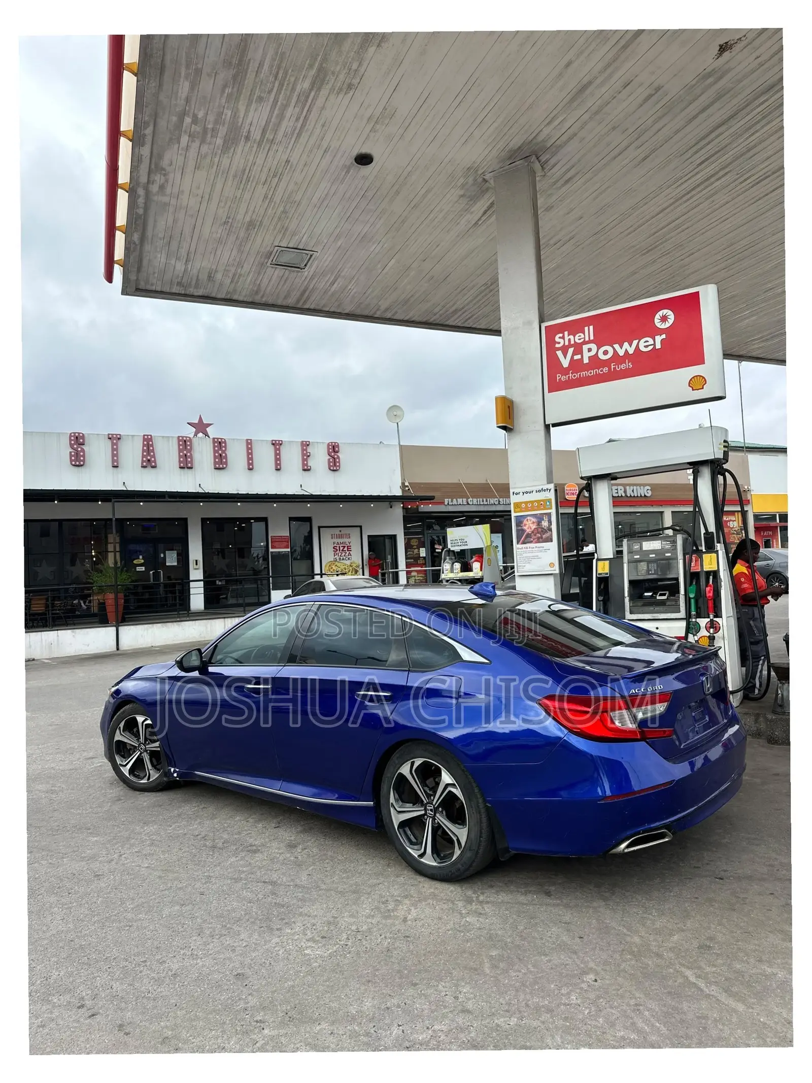 Honda Accord Touring 2.0T 2020 Blue