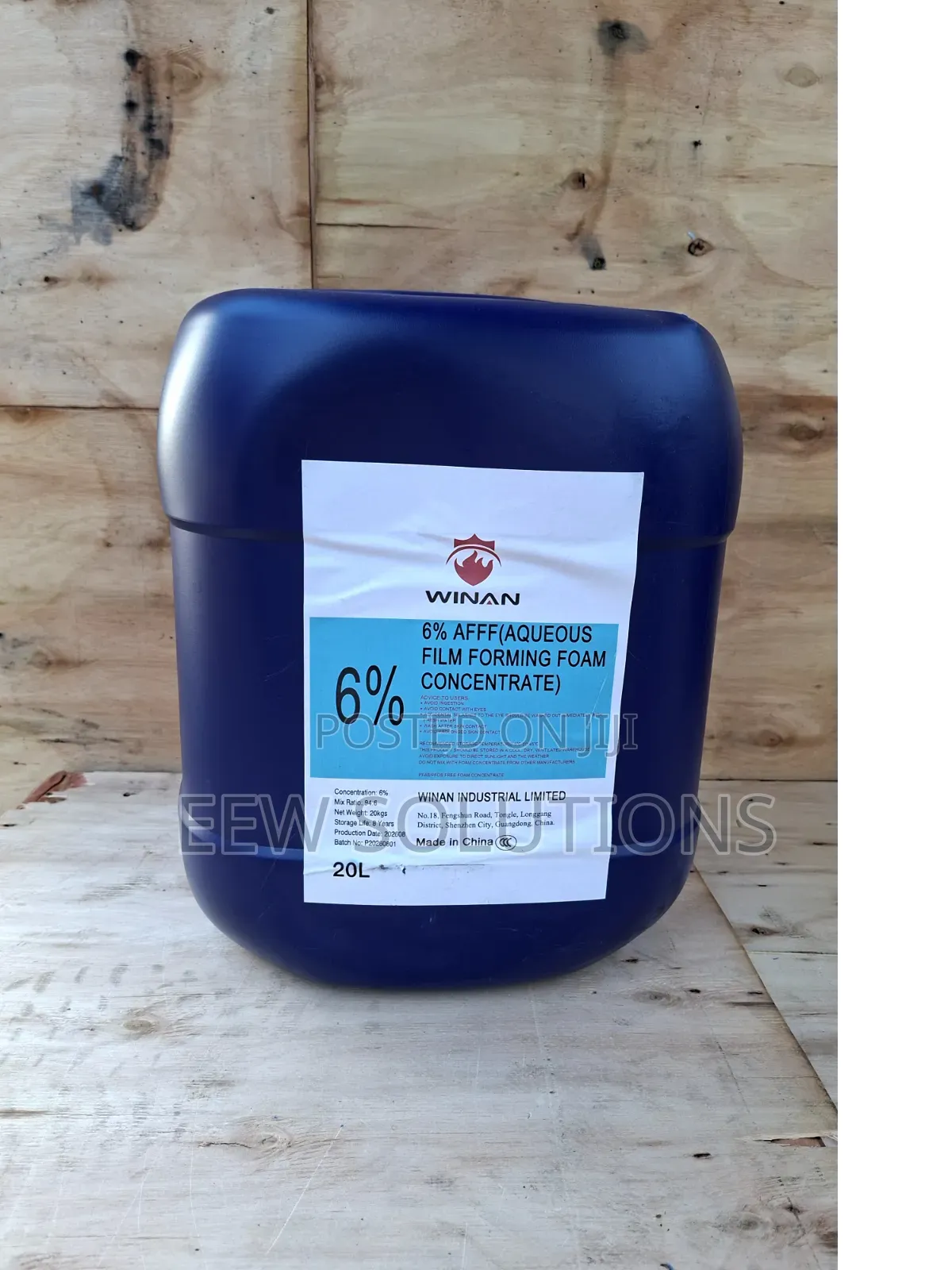 6% Aqueous Film Forming Foam Concentrate Pfoa/Pfos Free Fluorine Free
