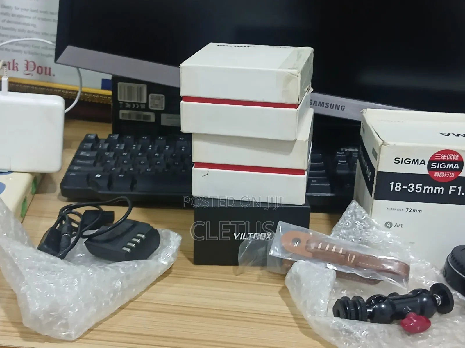 Panasonic Lumix Gh5 + Sigma 18-35mm 1.8 + Cage and Other Accessories