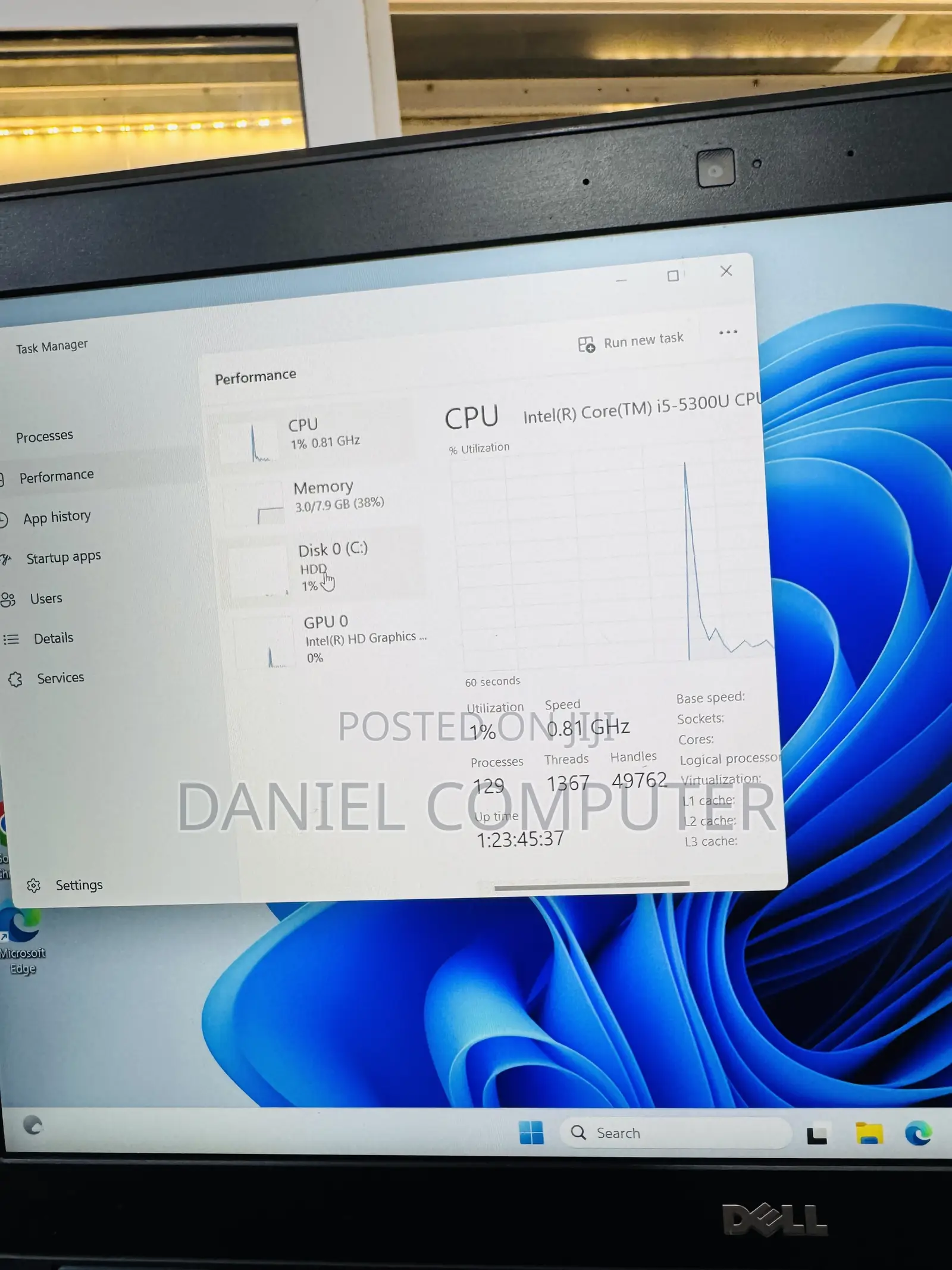 Laptop Dell Latitude E5550 8GB Intel Core i5 HDD 500GB