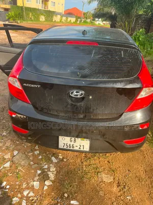 Hyundai Accent 2012 Black