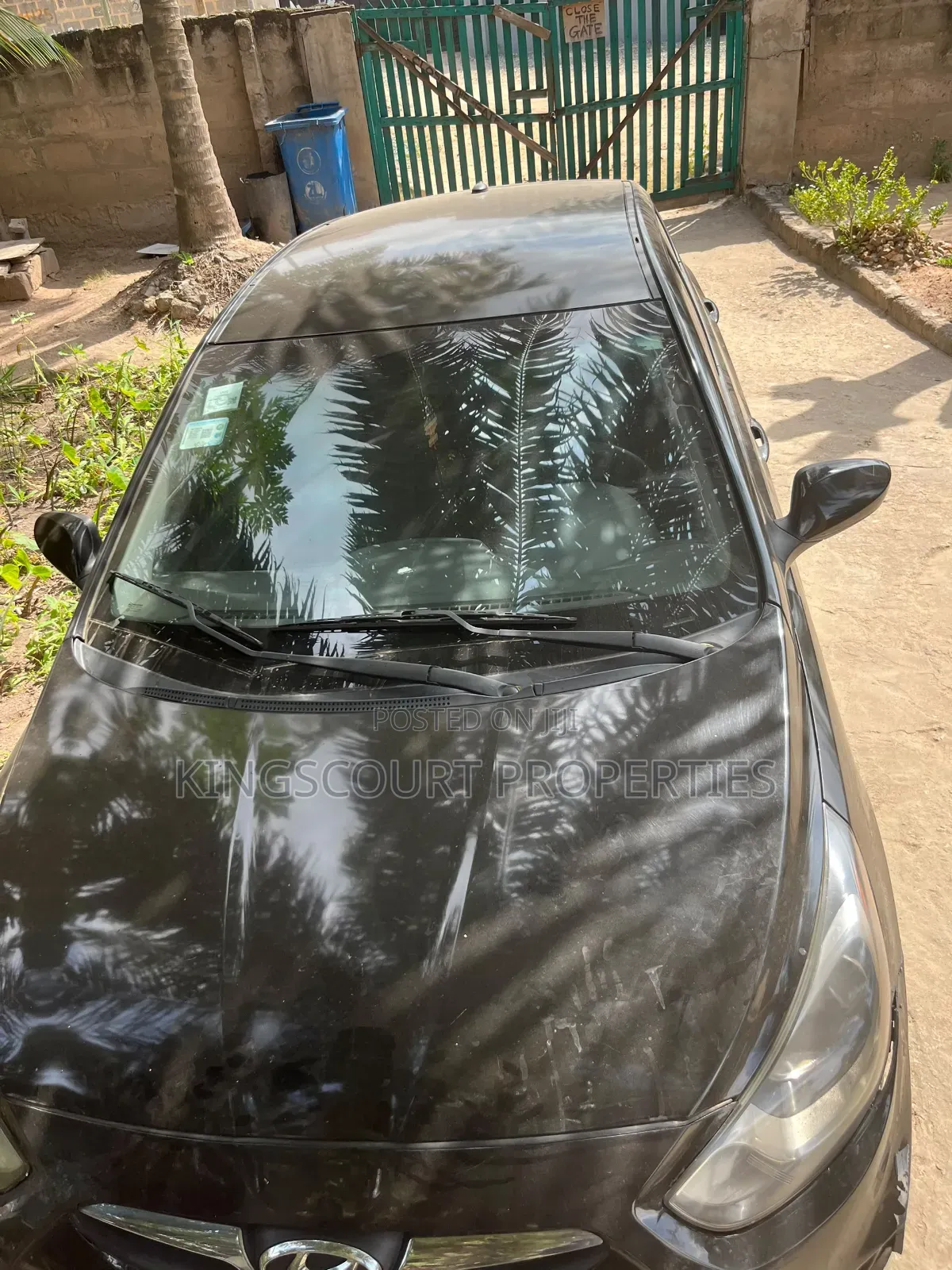 Hyundai Accent 2012 Black