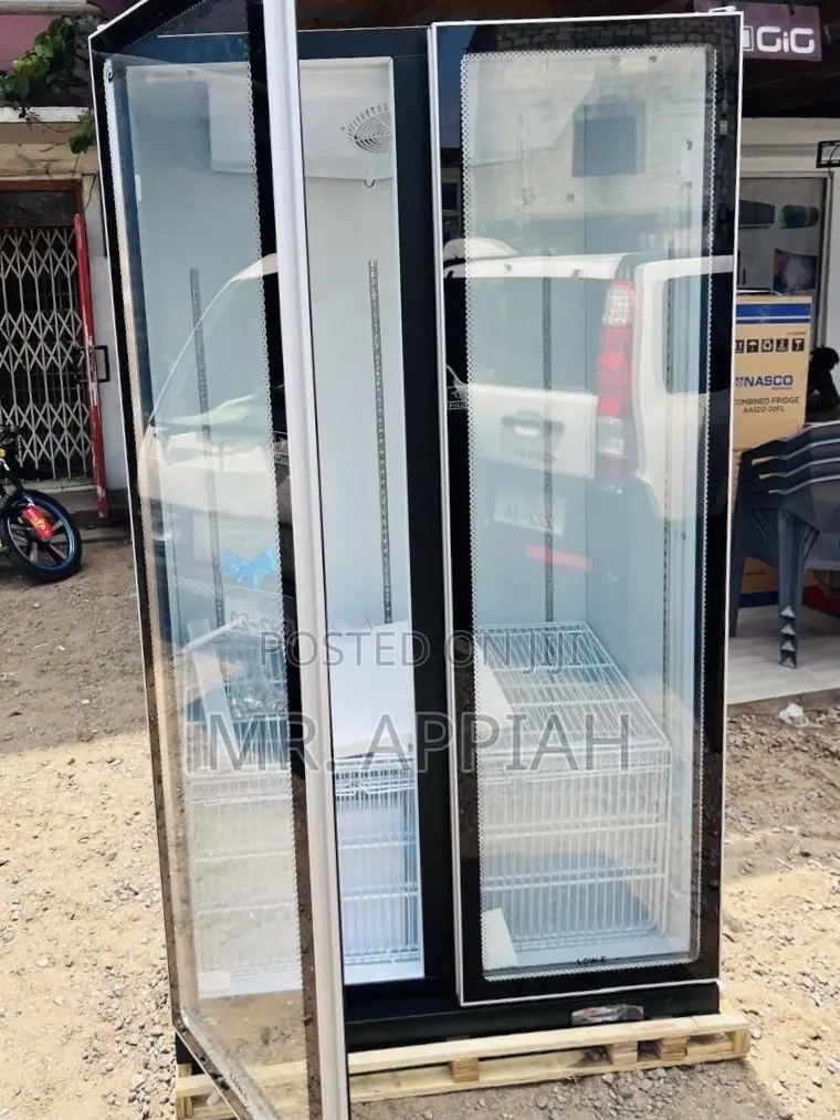 Purchase Classic Pearl PVC-801-27AA Double Door Fridge(Glass Door)
