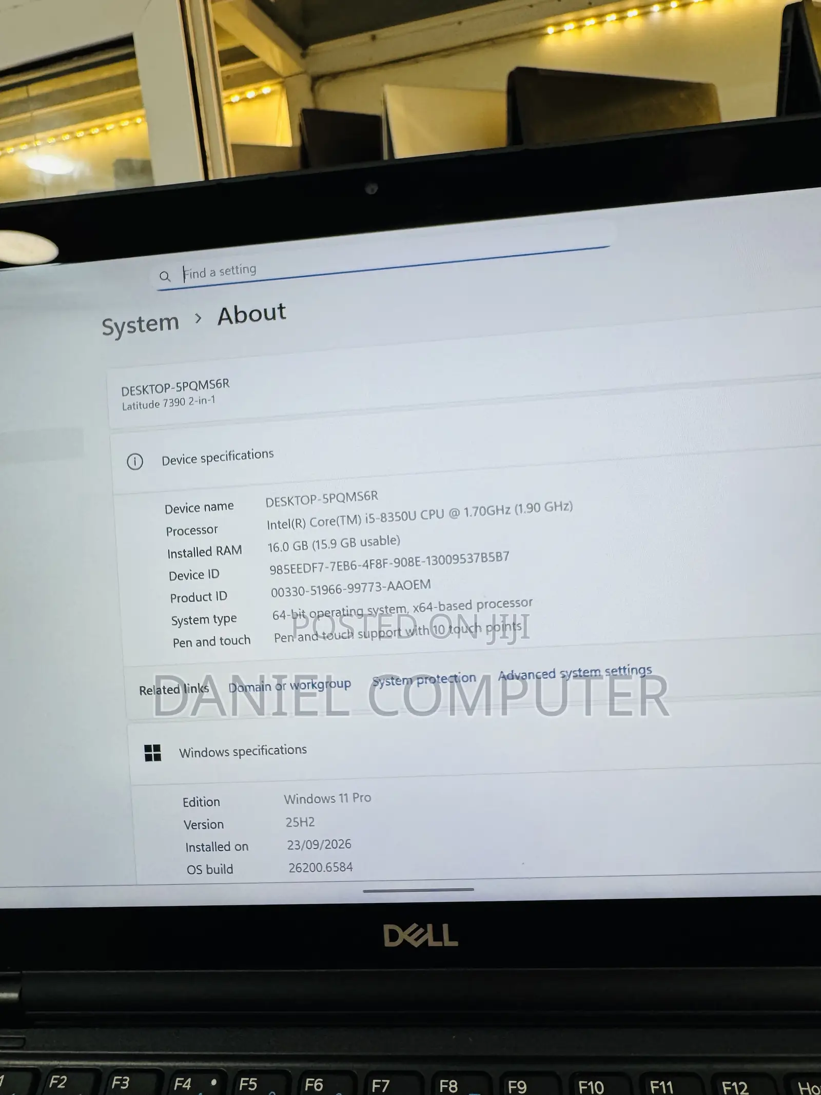 Laptop Dell Latitude 7390 2-in-1 16GB Intel Core i5 SSD 256GB