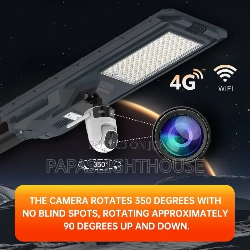 1200w All in One Solar Camera Light